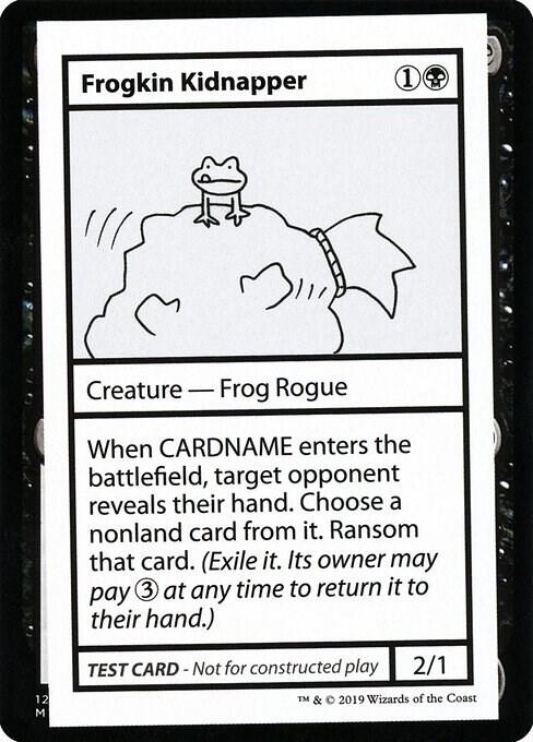 Frogkin Kidnapper (No PW Symbol), Mystery Booster: Convention Edition Exclusives #247045