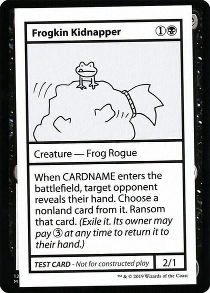 Frogkin Kidnapper (No PW Symbol), Mystery Booster: Convention Edition Exclusives #247045