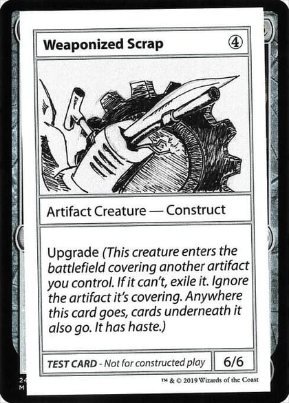 Weaponized Scrap (No PW Symbol), Mystery Booster: Convention Edition Exclusives #247056