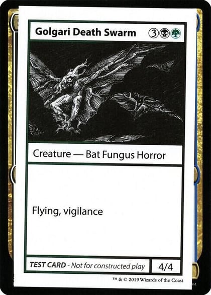 Golgari Death Swarm (No PW Symbol), Mystery Booster: Convention Edition Exclusives #247057
