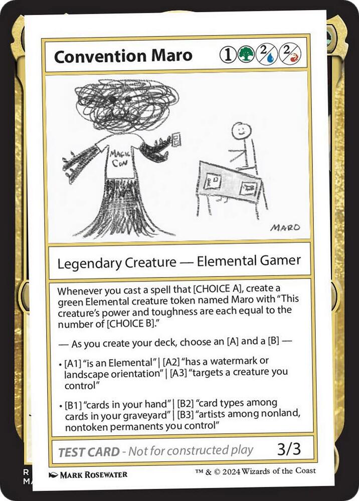 Convention Maro, Mystery Booster: Convention Edition Exclusives #564116
