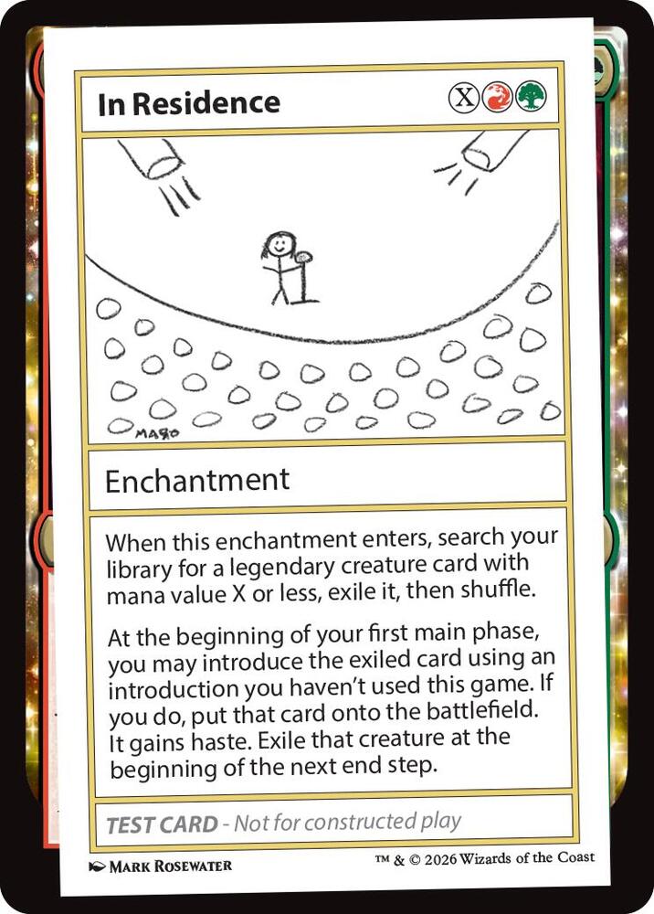 In Residence, Mystery Booster: Convention Edition Exclusives #689926