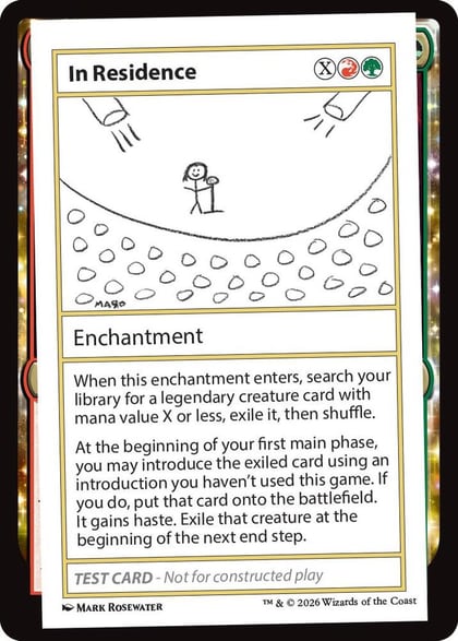 In Residence, Mystery Booster: Convention Edition Exclusives #689926