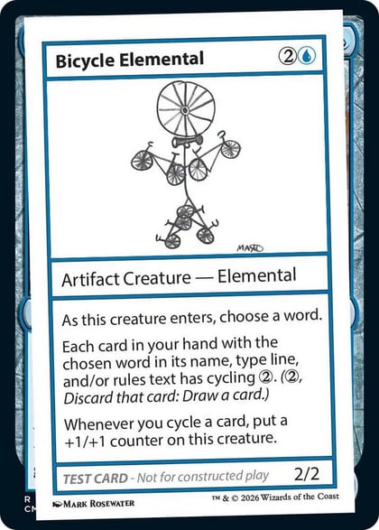 Bicycle Elemental, Mystery Booster: Convention Edition Exclusives #704005