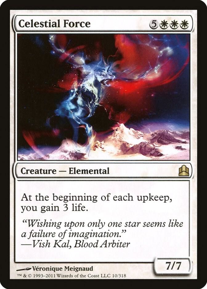 Celestial Force, Commander 10