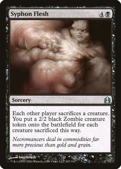 Syphon Flesh, Commander 103