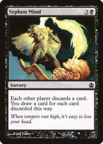 Syphon Mind, Commander 104