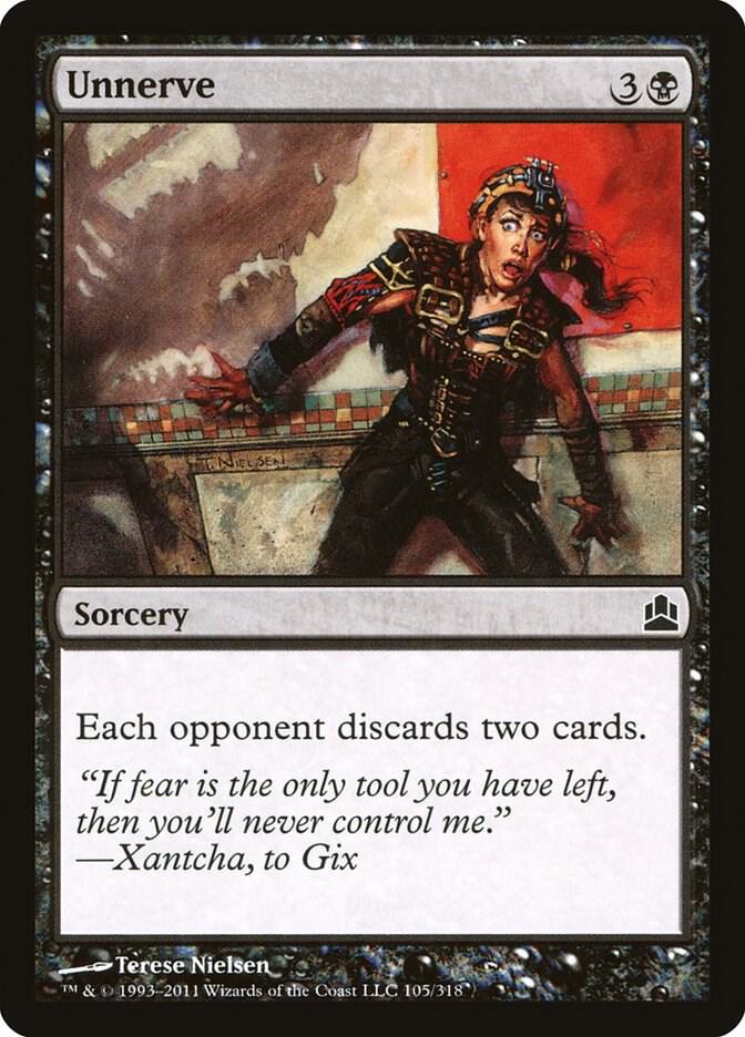 Unnerve, Commander 105