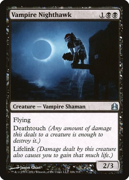 Vampire Nighthawk, Commander 106