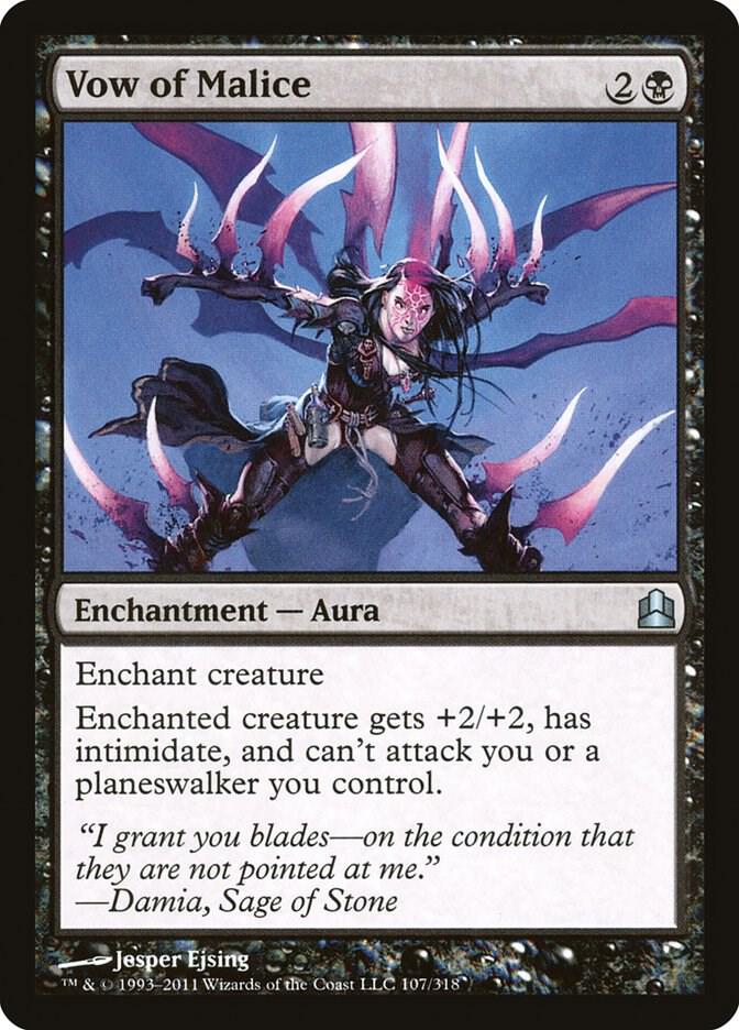 Vow of Malice, Commander 107