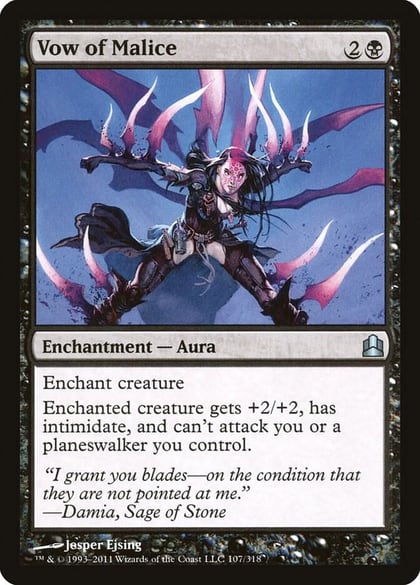 Vow of Malice, Commander 107