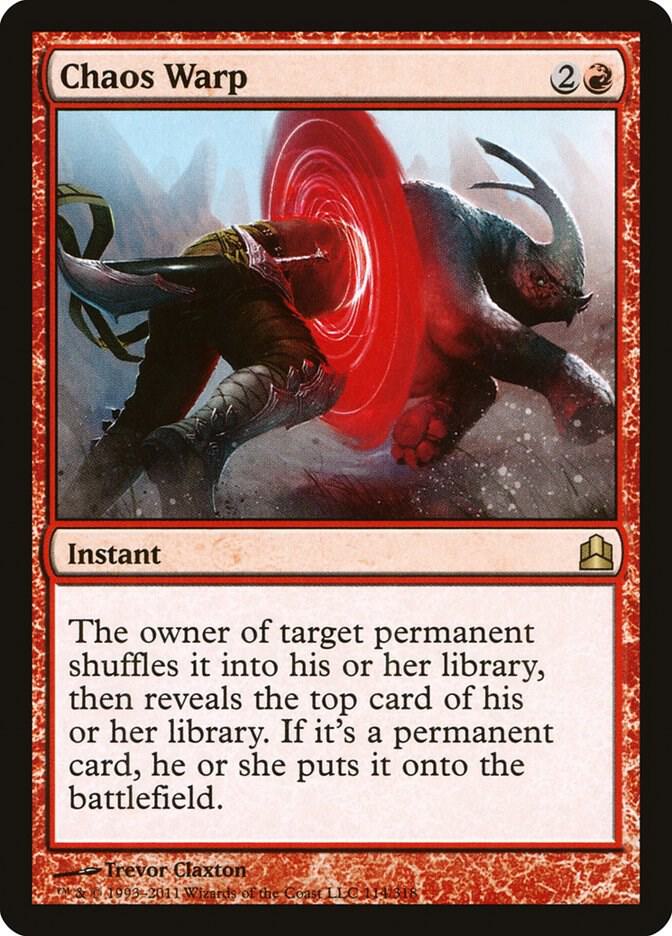 Chaos Warp, Commander 114