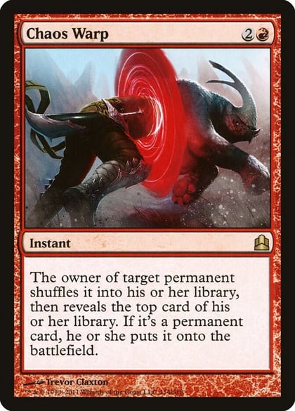 Chaos Warp, Commander 114