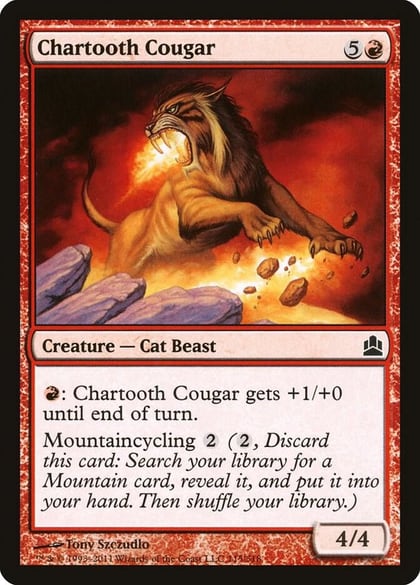 Chartooth Cougar, Commander 115