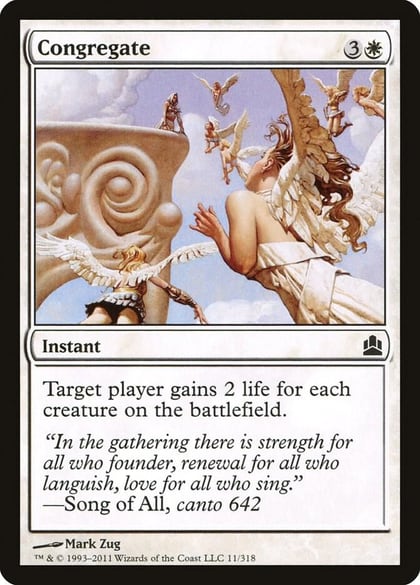 Congregate, Commander 11