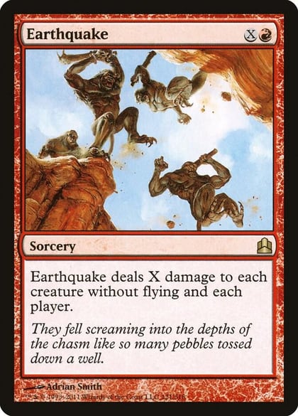 Earthquake, Commander 121