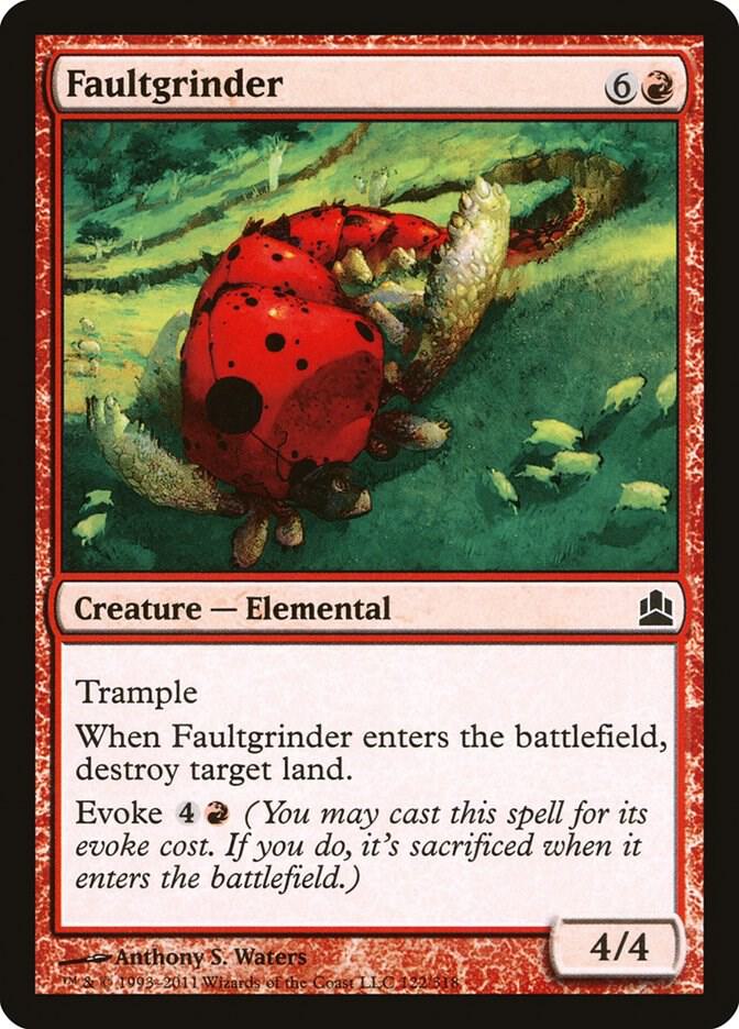 Faultgrinder, Commander 122