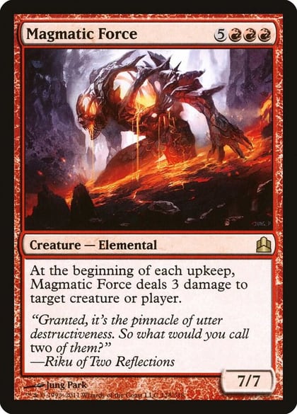 Magmatic Force, Commander 128