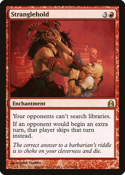Stranglehold, Commander 136