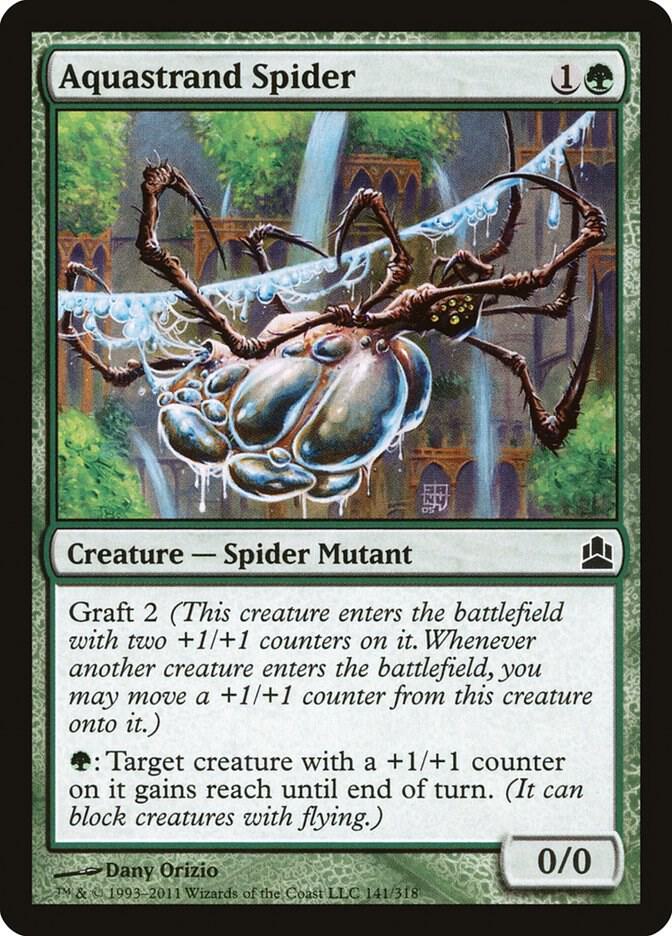 Aquastrand Spider, Commander 141