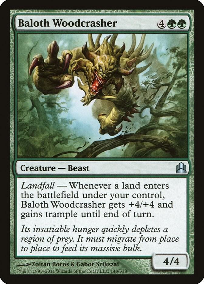 Baloth Woodcrasher, Commander 143