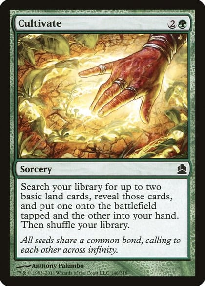 Cultivate, Commander 148