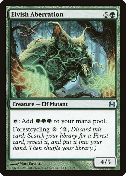 Elvish Aberration, Commander 151