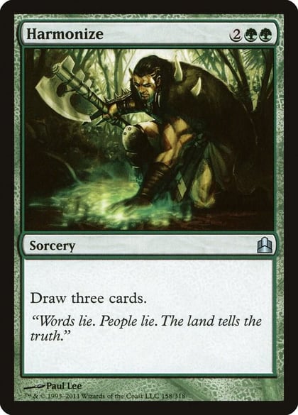 Harmonize, Commander 158