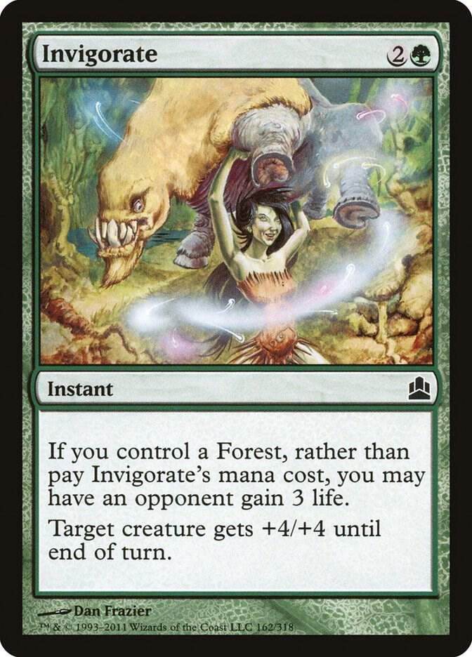 Invigorate, Commander 162