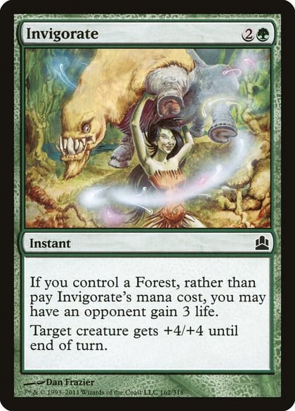 Invigorate, Commander 162