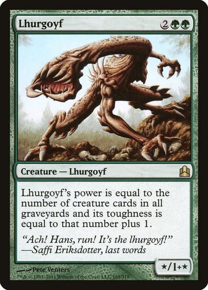 Lhurgoyf, Commander 165