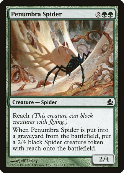 Penumbra Spider, Commander 167