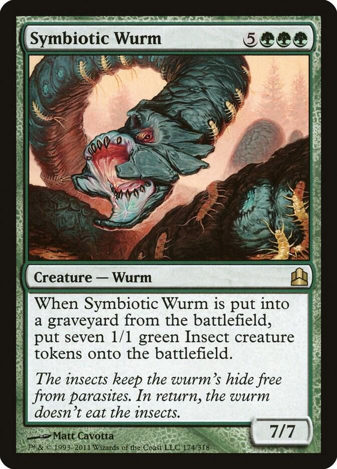 Symbiotic Wurm, Commander 174