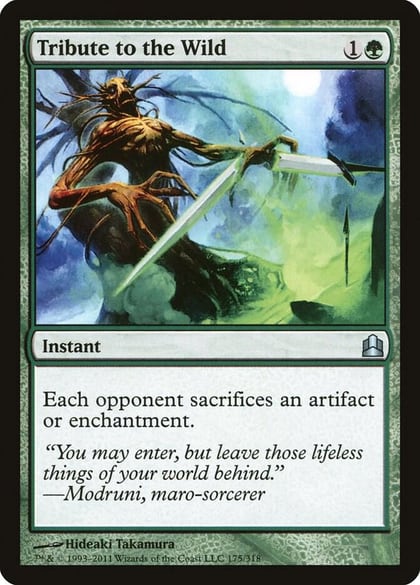 Tribute to the Wild, Commander 175