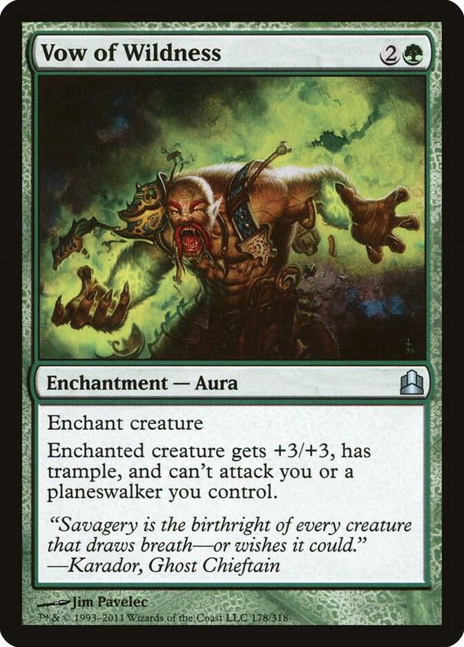 Vow of Wildness, Commander 178