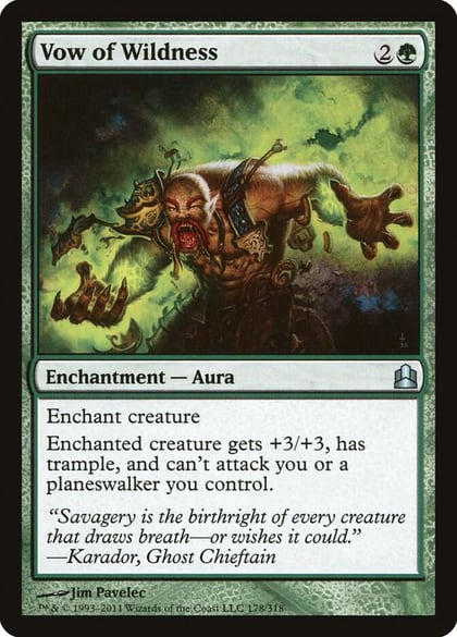 Vow of Wildness, Commander 178
