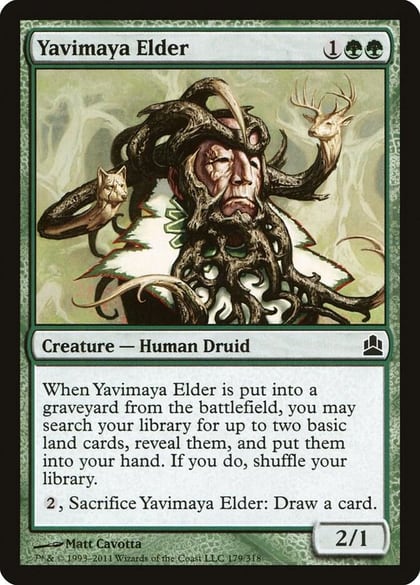 Yavimaya Elder, Commander 179