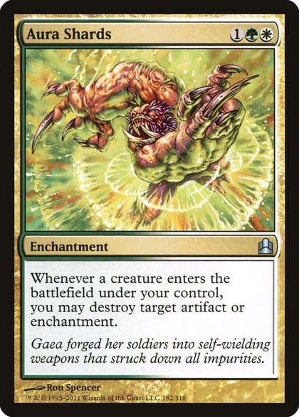 Aura Shards, Commander 182