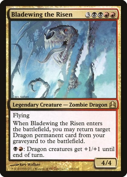 Bladewing the Risen, Commander 185