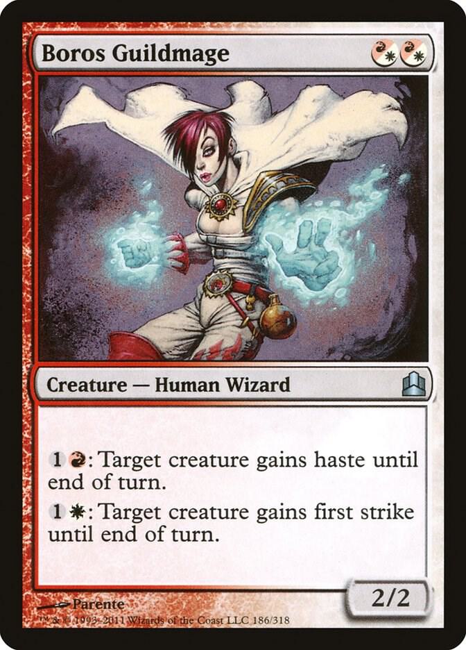 Boros Guildmage, Commander 186