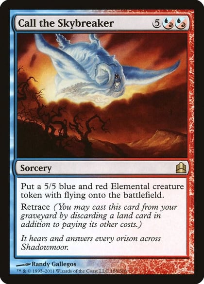 Call the Skybreaker, Commander 188