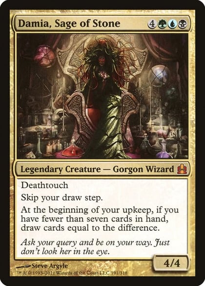 Damia, Sage of Stone, Commander 191