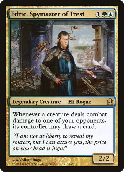 Edric, Spymaster of Trest, Commander 196