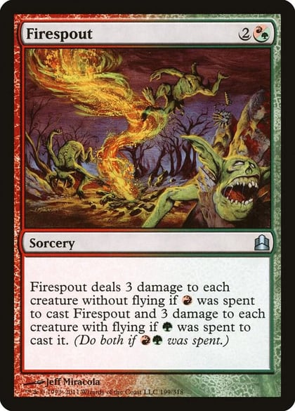 Firespout, Commander 199