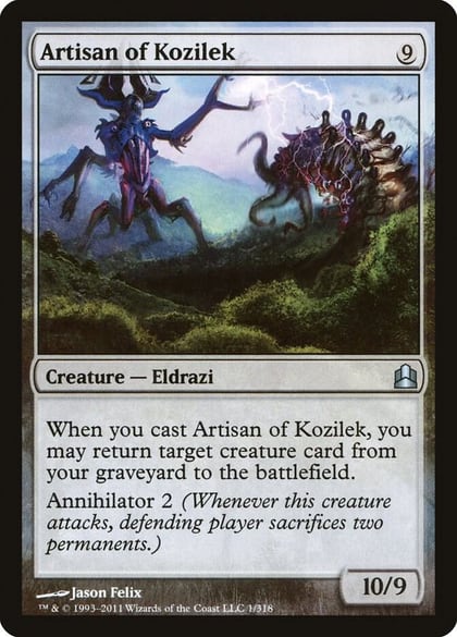 Artisan of Kozilek, Commander 1