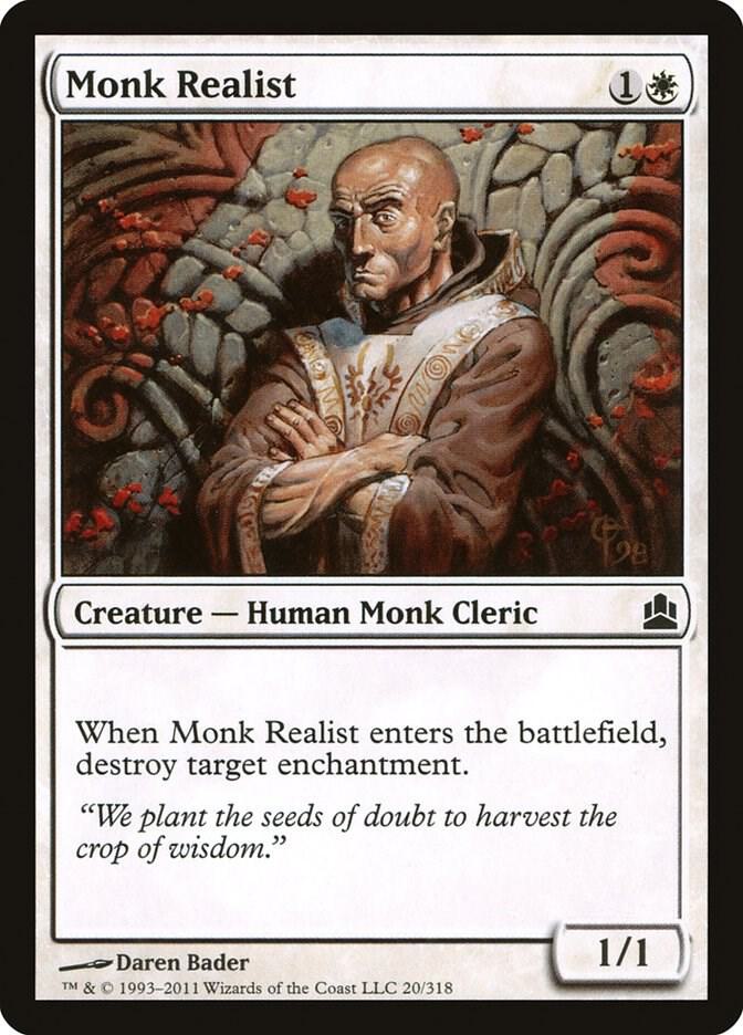 Monk Realist, Commander 20