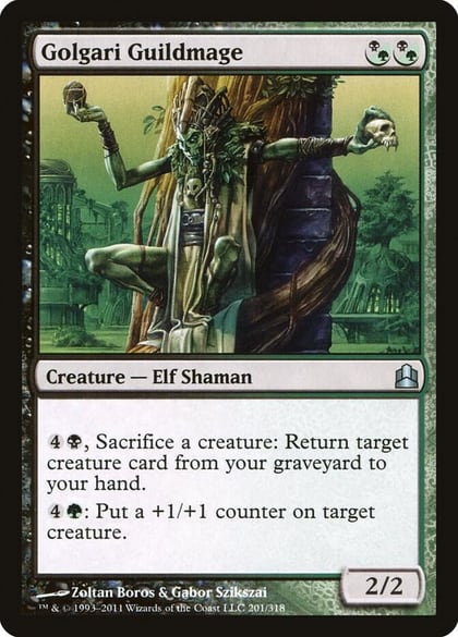 Golgari Guildmage, Commander 201