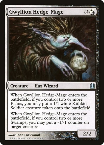 Gwyllion Hedge-Mage, Commander 202