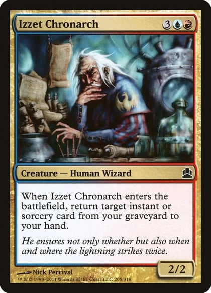 Izzet Chronarch, Commander 205