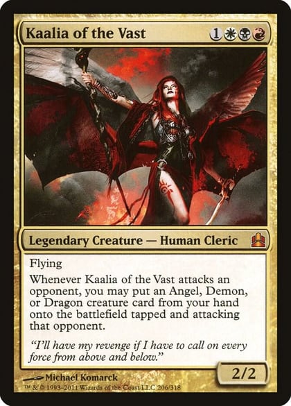 Kaalia of the Vast, Commander 206